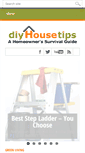 Mobile Screenshot of diyhousetips.com
